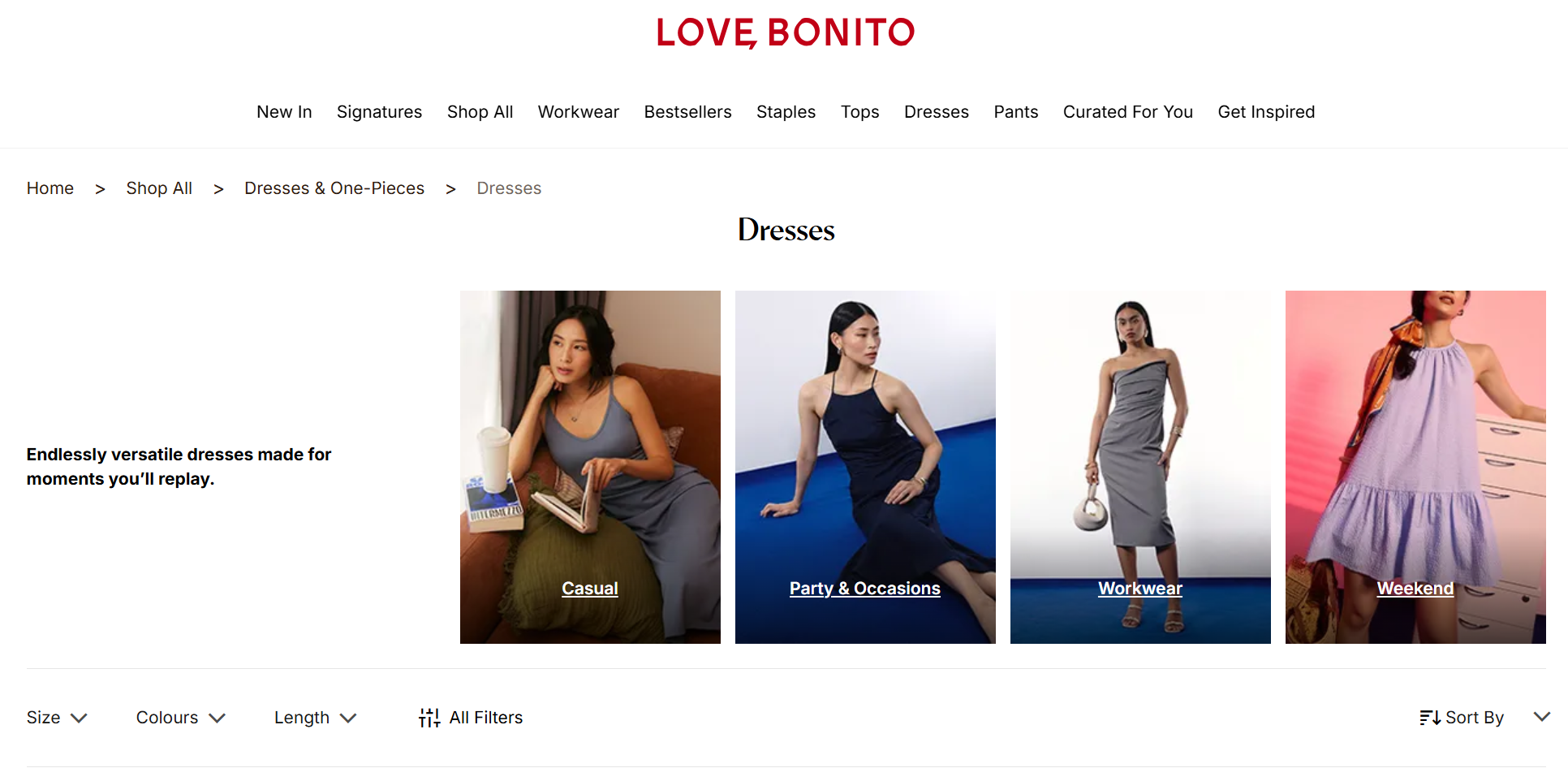 Love Bonito Dresses Love Bonito Dresses