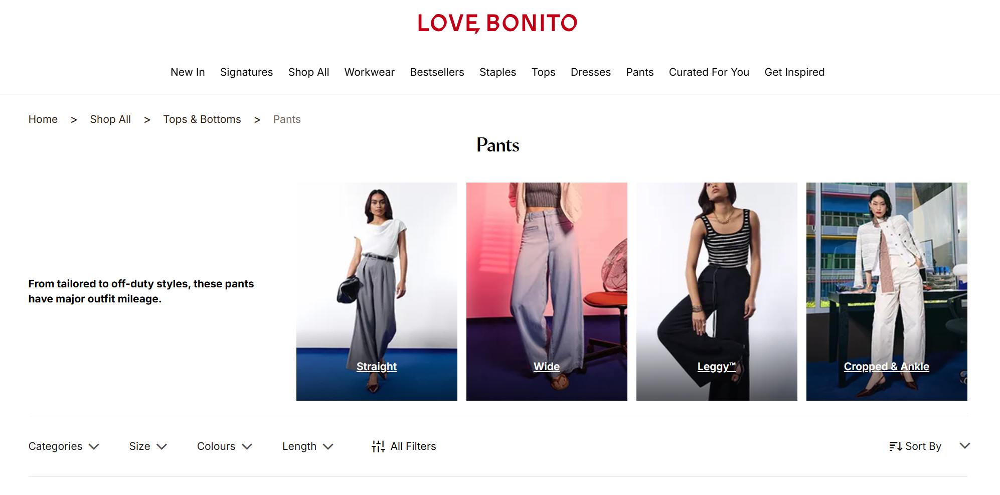 Love Bonito Pants Love Bonito Pants