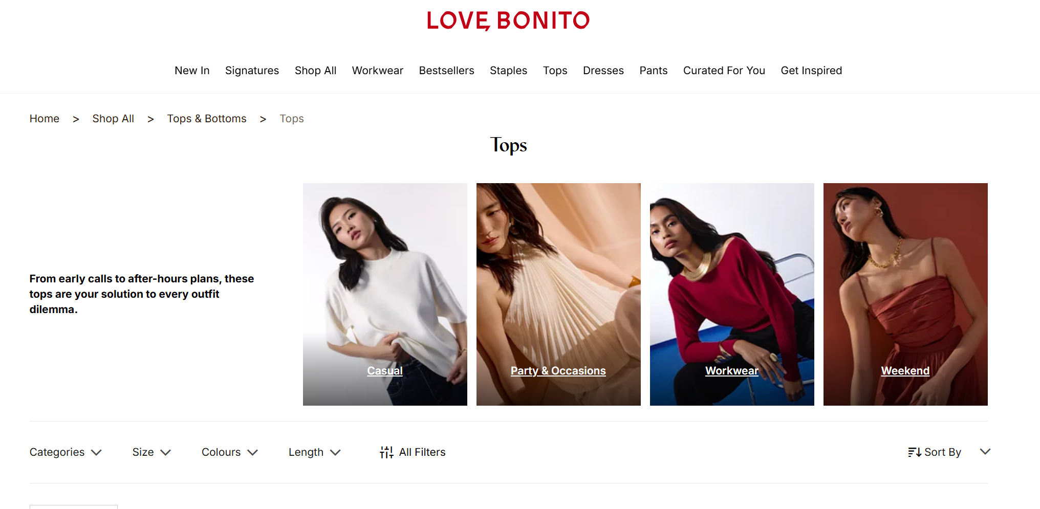 Love Bonito Tops and Blouses Love Bonito Tops and Blouses