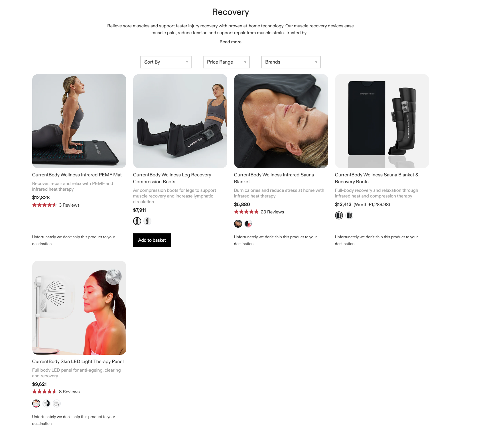 CurrentBody Wellness and Body Care Devices Wellness and Body Care Devices